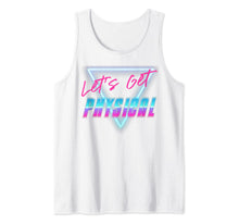 Load image into Gallery viewer, Lets Get Physical Workout Gym Tee Rad 80&#39;S Retro Tank Top 200898
