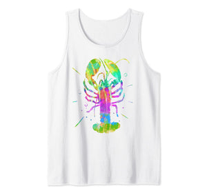 Tie Dye Crawfish For Mardi Gras 2020 - Unisex Costume Tank Top-3413489