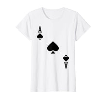 Load image into Gallery viewer, Funny shirts V-neck Tank top Hoodie sweatshirt usa uk au ca gifts for Ace of Spades Costume T-Shirt Halloween Deck of Cards 1367498
