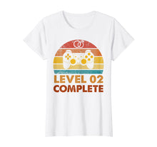 Load image into Gallery viewer, Funny shirts V-neck Tank top Hoodie sweatshirt usa uk au ca gifts for Vintage 2nd Wedding Anniversary - Level 2 Complete T-Shirt 1179002
