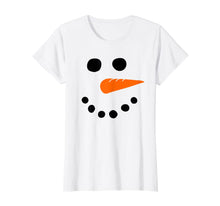 Load image into Gallery viewer, Funny shirts V-neck Tank top Hoodie sweatshirt usa uk au ca gifts for Snowman Face Carrot Nose Christmas Winter Cosplay Costume T-Shirt 308113

