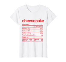 Load image into Gallery viewer, Funny shirts V-neck Tank top Hoodie sweatshirt usa uk au ca gifts for Cheesecake Nutrition Facts Funny Thanksgiving Christmas T-Shirt 419473
