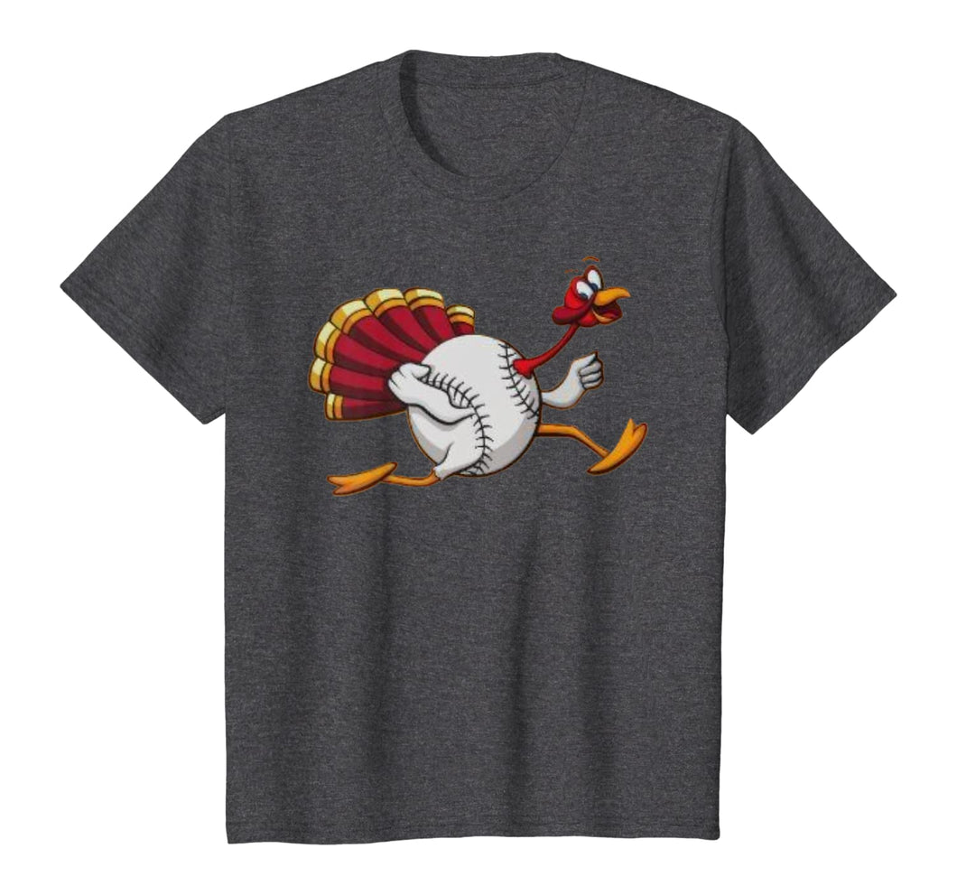 Thanksgiving Turkey baseball Shirts Turkey Costume Kids tees T-Shirt