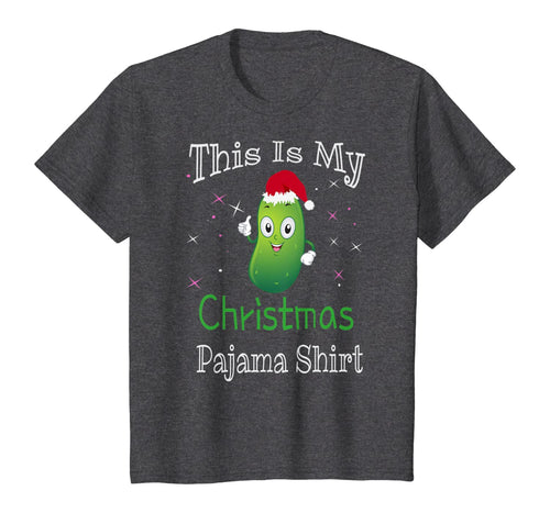 This Is My Christmas Pajama Shirt Pickle Cucumber Gifts T-Shirt