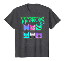 Load image into Gallery viewer, Warriors Cats 80s 90s Retro Outrun Icons for book readers T-Shirt
