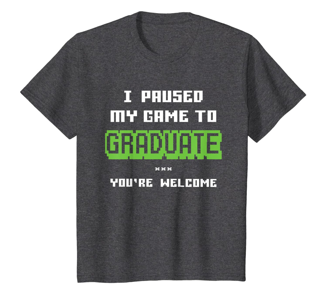 Funny College or High School 2019 Gamer Graduation Gifts T-Shirt 143775