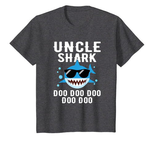 Uncle Shark Doo Doo Doo Funny Gifts Cute Family Shirt 159936