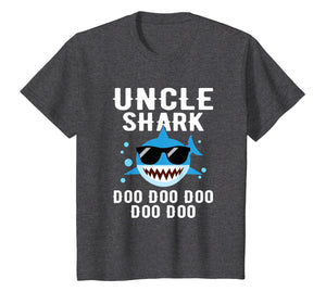 Uncle Shark Doo Doo Doo Funny Gifts Cute Family Shirt 159936