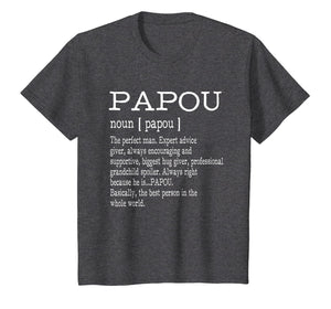 Papou Definition Grandpa Father's Day Gifts - Men T-Shirt