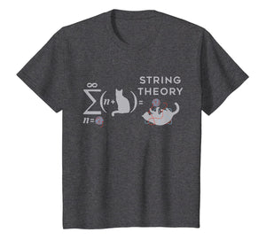 String Theory Cat Yarn Color TShirt For Women Men