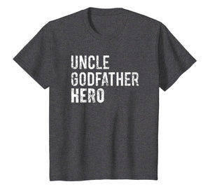 Uncle T Shirt Cool awesome godfather hero family gift tee
