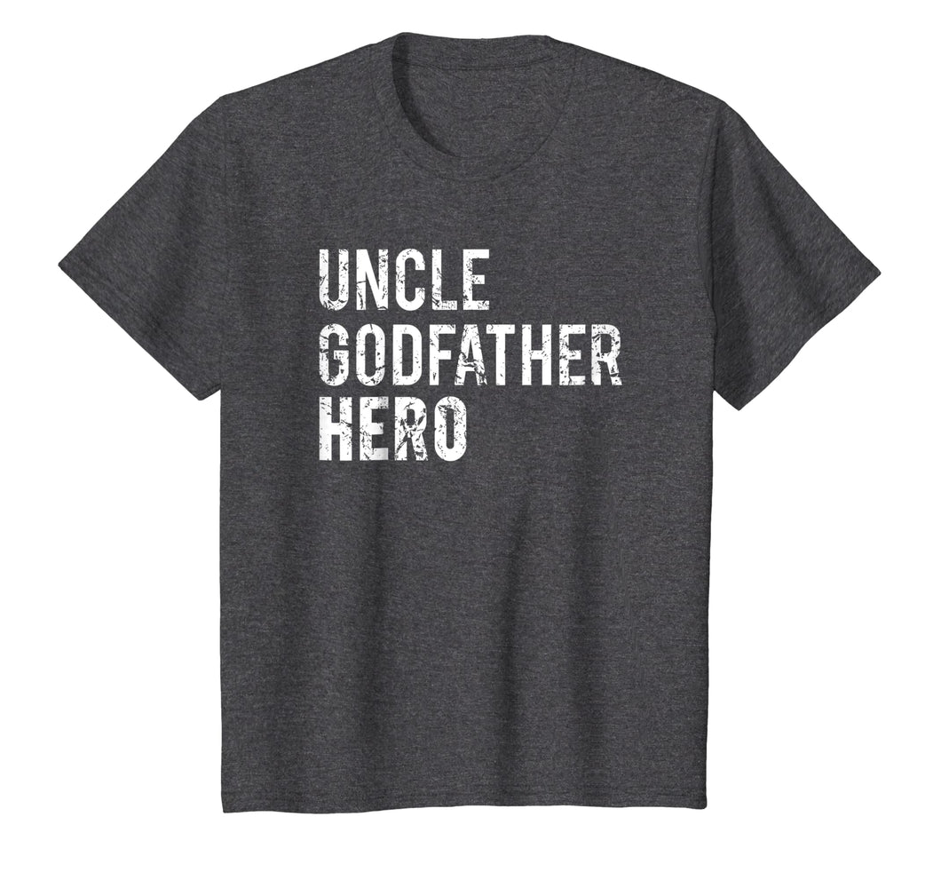 Uncle T Shirt Cool awesome godfather hero family gift tee