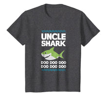 Load image into Gallery viewer, Uncle Shark T-Shirt Doo Doo Mommy Auntie Daddy Baby Tee
