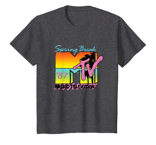 Classic MTV Logo Spring Break 87' T- Shirts 501335