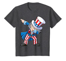 Load image into Gallery viewer, 4th of july shirts for kids Dabbing Uncle Sam Boys Men Gifts 209656
