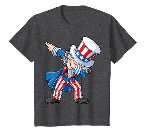 4th of july shirts for kids Dabbing Uncle Sam Boys Men Gifts 209656