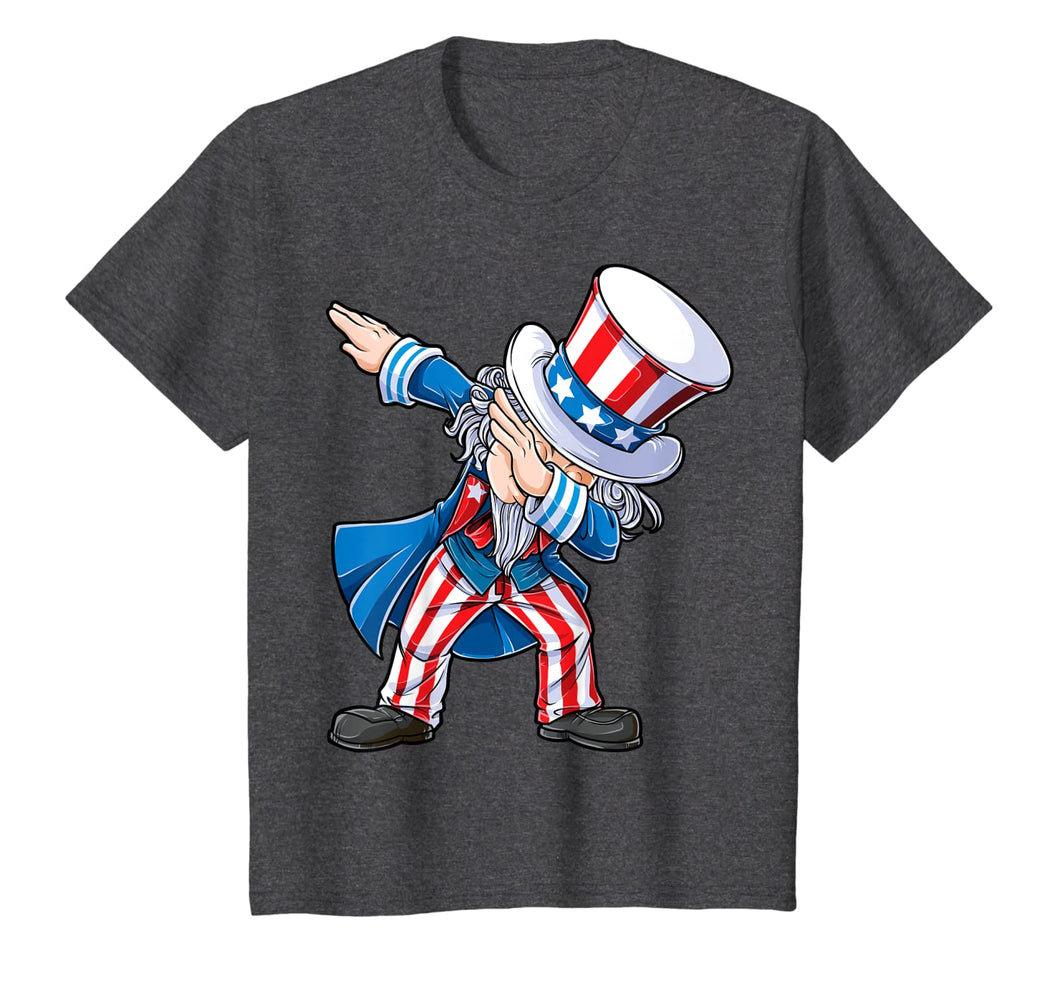 4th of july shirts for kids Dabbing Uncle Sam Boys Men Gifts 209656