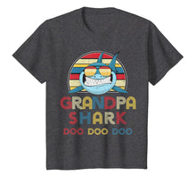 Load image into Gallery viewer, Retro Vintage Grandpa Sharks Tshirt gift for Mens
