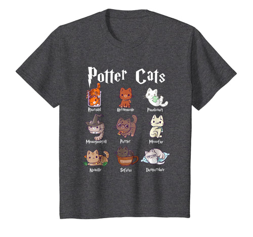 Potter Cats Cute Harry Pawter Kitten T-Shirt