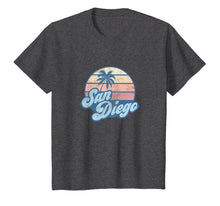 Load image into Gallery viewer, San Diego California CA T Shirt Vintage 70s Retro Surfer Tee
