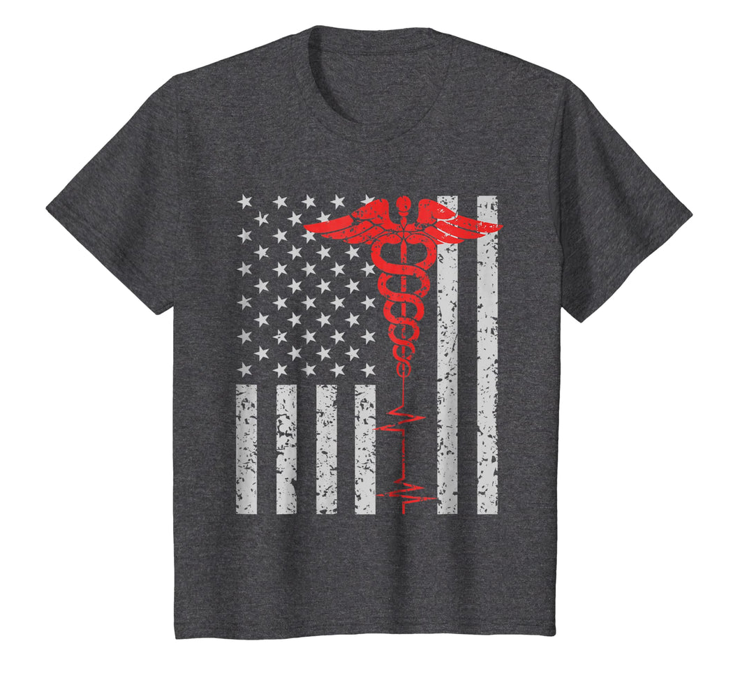 Funny shirts V-neck Tank top Hoodie sweatshirt usa uk au ca gifts for Nurse Shirt For Women: Thin Red Line Caduceus American Flag 2183426