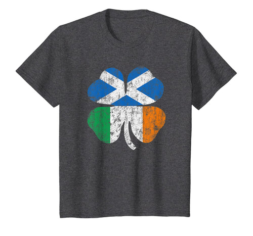 Irish Scottish Flag Ireland Scotland St Patricks Day T-Shirt 751696