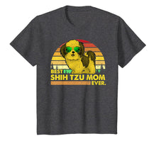 Load image into Gallery viewer, Vintage Best Shih Tzu Mom Ever Dog Mommy Mother T-Shirt 1245271
