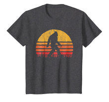 Load image into Gallery viewer, Retro Bigfoot Silhouette Sun T-Shirt - Believe!
