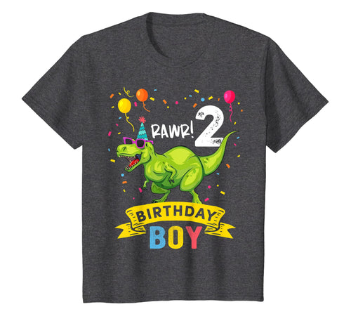 Funny shirts V-neck Tank top Hoodie sweatshirt usa uk au ca gifts for Kids 2 Year Old Shirt 2nd Birthday Boy T Rex Dinosaur T Shirt 623232