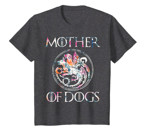 Mother of Dogs Floral Flower T-Shirt Funny Gifts Dogs Lovers T-Shirt 59456