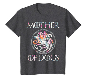 Mother of Dogs Floral Flower T-Shirt Funny Gifts Dogs Lovers T-Shirt 59456