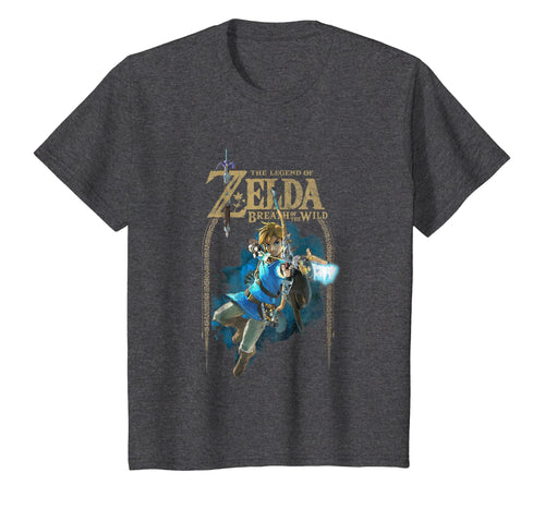 Zelda Breath Of The Wild Link Arch Shot Logo Graphic T-Shirt 125669