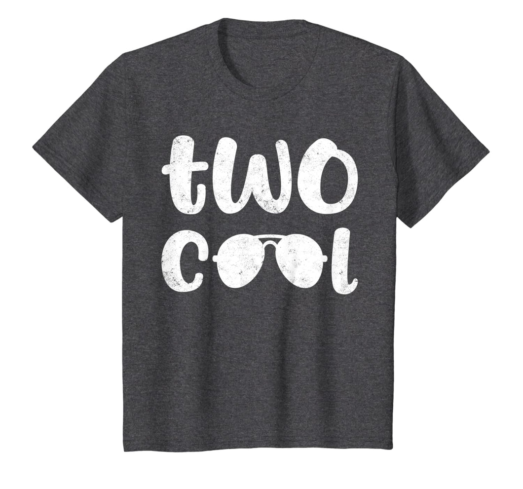 Kids 2nd Birthday Two Cool Shirt Boy 2 Year Old Gifts Since 2017 T-Shirt 90219