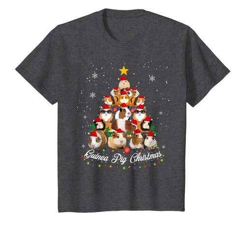 Tree Guinea Pig Christmas Tee Guinea Pig Christmas Pajamas T-Shirt