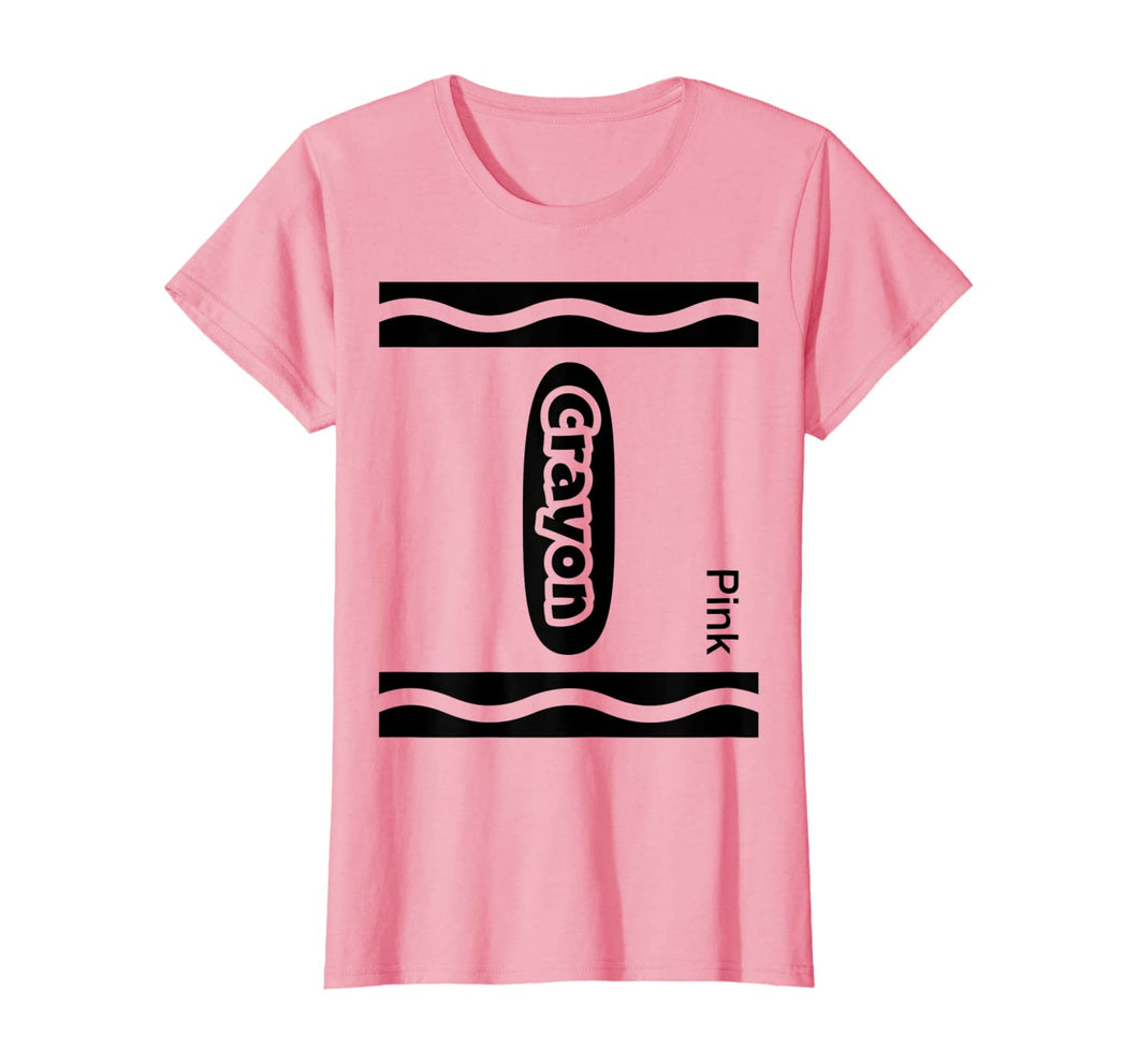 Halloween Pink Crayon Costume Funny T-Shirt 83453