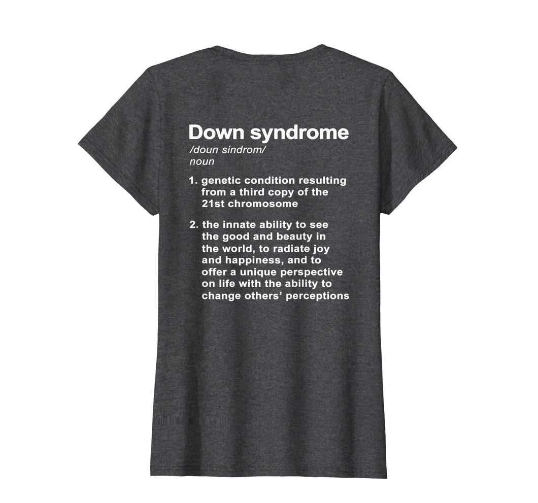 Funny shirts V-neck Tank top Hoodie sweatshirt usa uk au ca gifts for Down Syndrome Definition T-Shirt 1659531