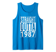 Load image into Gallery viewer, Straight Outta 1987 Great Birthday Gift Idea | Eye-Catcher Tank Top
