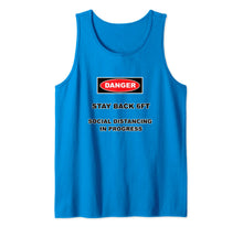 Load image into Gallery viewer, Social Distance shirt  Stay back 6 feet Tank Top272690
