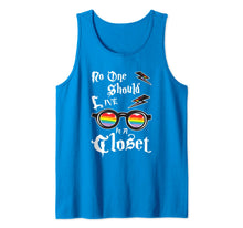 Load image into Gallery viewer, No One Should Live In A Closet LGBT Gay Pride Rainbow LGBTQ Tank Top 28759
