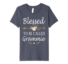 Load image into Gallery viewer, Funny shirts V-neck Tank top Hoodie sweatshirt usa uk au ca gifts for Blessed To Be Called Grammie Mothers Day Gifts Premium T-Shirt 1147664
