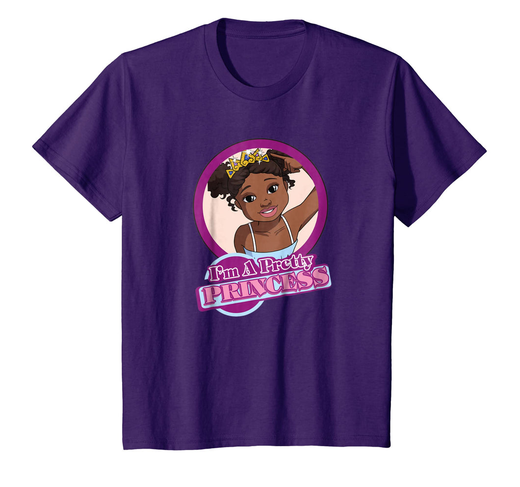 Funny shirts V-neck Tank top Hoodie sweatshirt usa uk au ca gifts for Kids Empowering Black Princess Shirt for African-American Girls 3110207