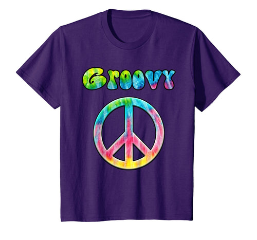 Funny shirts V-neck Tank top Hoodie sweatshirt usa uk au ca gifts for Groovy 70's Retro Vintage Tie Dye Hippie Peace Sign T-Shirt 1387214