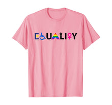 Load image into Gallery viewer, EQUALITY Equal Rights LGBTQ Ally Unity Pride Feminist TShirt274100
