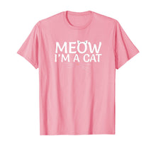 Load image into Gallery viewer, Meow I Am A Cat Funny Cat Halloween Pet Owner Costume  T-Shirt
