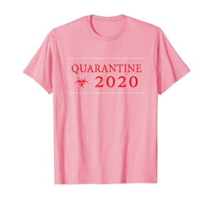 Quarantine 2020 Biohazard Community Awareness Distressed T-Shirt46772