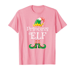Funny shirts V-neck Tank top Hoodie sweatshirt usa uk au ca gifts for Princess Elf Shirt Gift Funny Family Matching Elf Christmas T-Shirt 136102