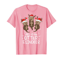 Load image into Gallery viewer, Funny shirts V-neck Tank top Hoodie sweatshirt usa uk au ca gifts for Otter Reindeer Deer Antler Moose Christmas Xmas Gift Present T-Shirt 127544
