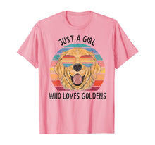 Load image into Gallery viewer, Funny shirts V-neck Tank top Hoodie sweatshirt usa uk au ca gifts for Girl Who Loves Golden Retrievers Dog Gifts  T-Shirt 229210
