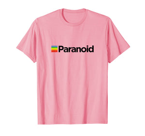 Paranoid - Aesthetic Vintage Vaporwave Fashion T Shirt