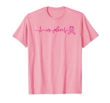 Load image into Gallery viewer, Funny shirts V-neck Tank top Hoodie sweatshirt usa uk au ca gifts for Heartbeat Survivor Warrior Breast Cancer Awareness Shirt 3110796
